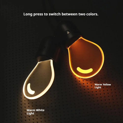 AuraCar Glow – lampka nastrojowa na lusterko, ciepły blask